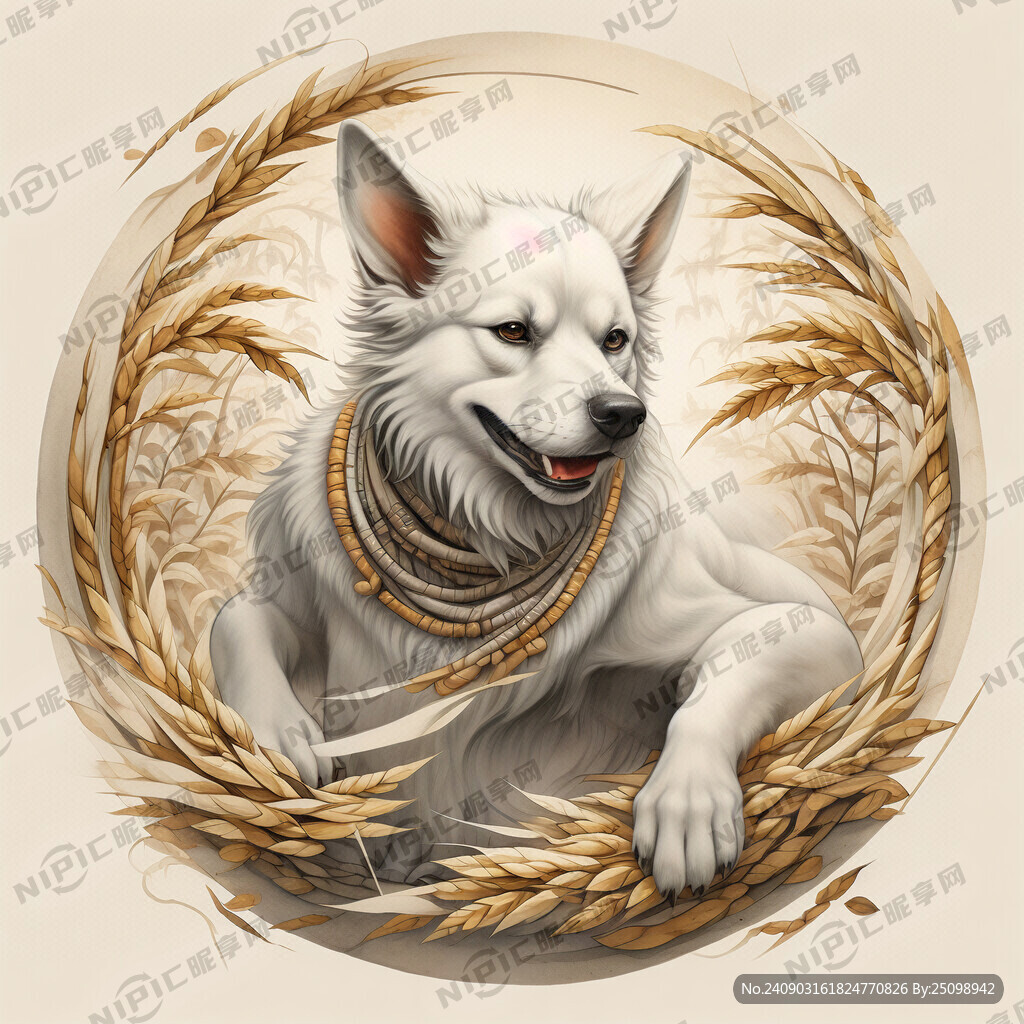 羌族白狗带稻谷神话