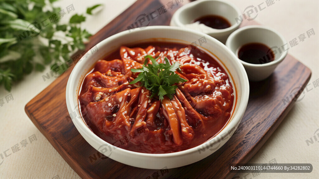 韩式辣酱 三格酱料碟