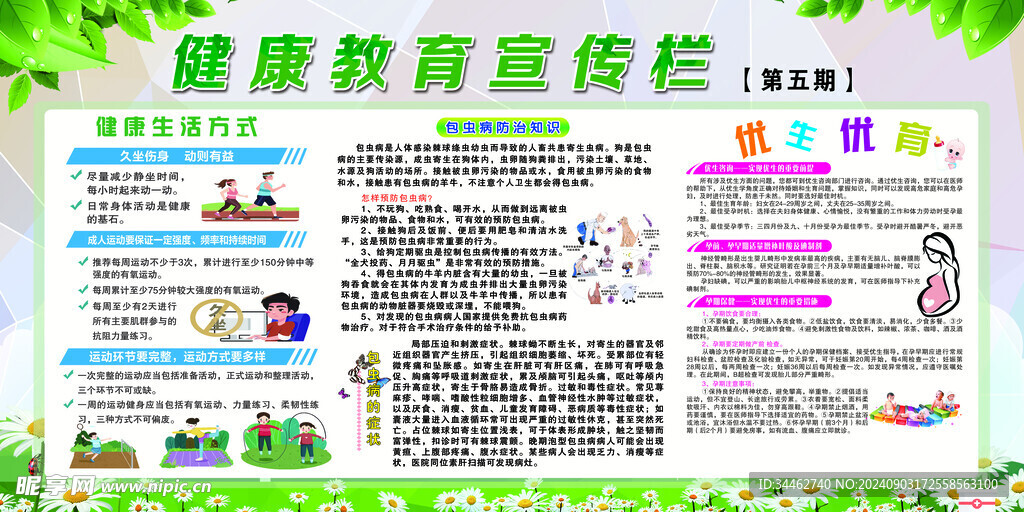 健康教育宣传栏