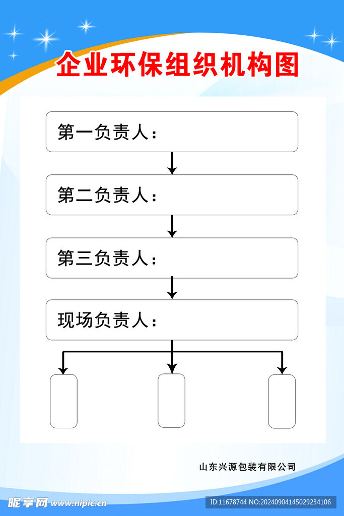 企业环保组织机构图