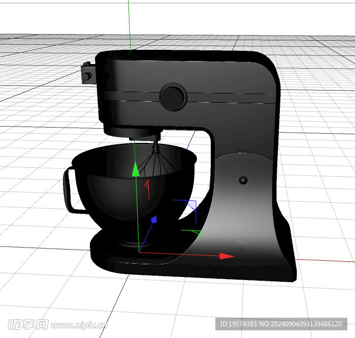 C4D模型 料理机