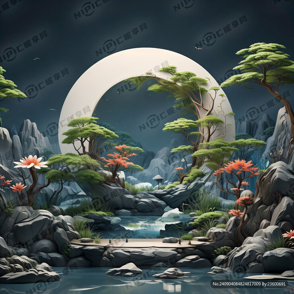 嫦娥奔月