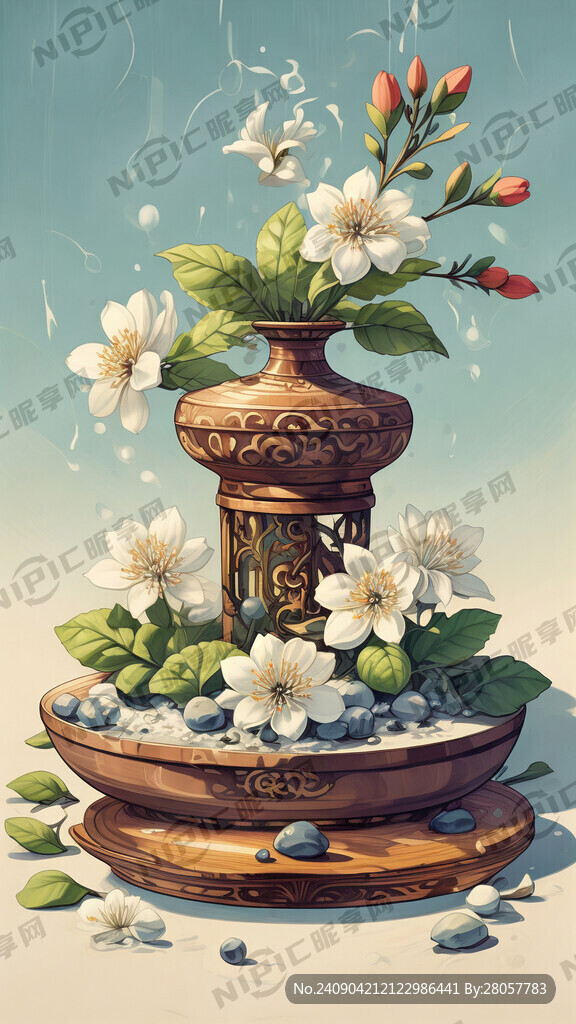 香榧插画