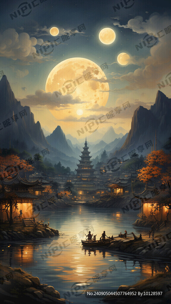 中秋 赏月