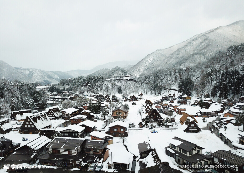房子雪景