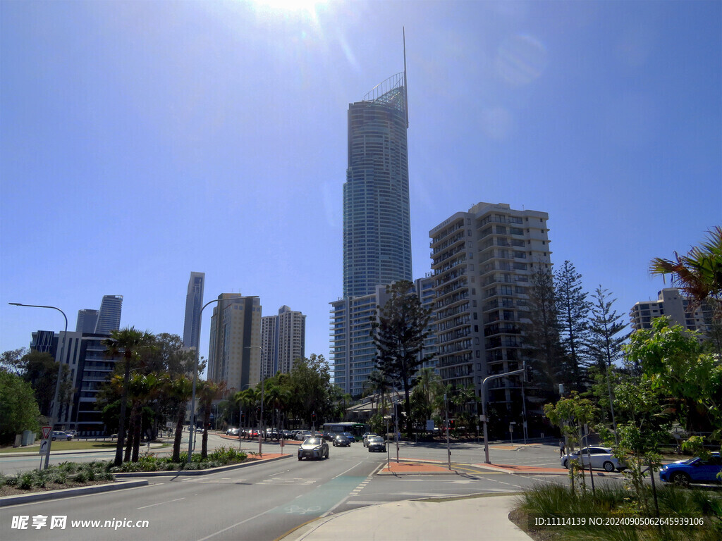 黄金海岸城市风景