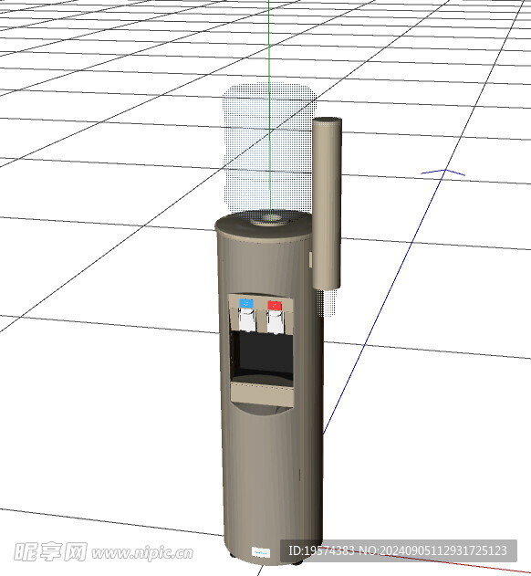 C4D模型 饮水机