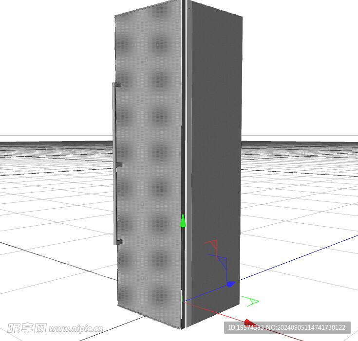 C4D模型 冰箱