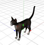 C4D模型 猫