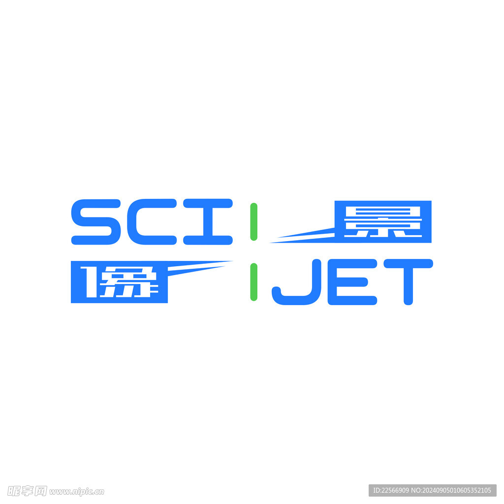 景像文字logo