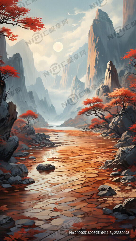 产品为原木色木地板