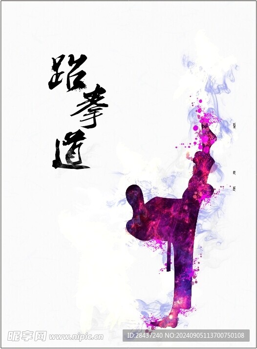 跆拳道海报