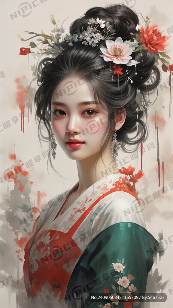 唐代宫廷的美女 超现实主义高清