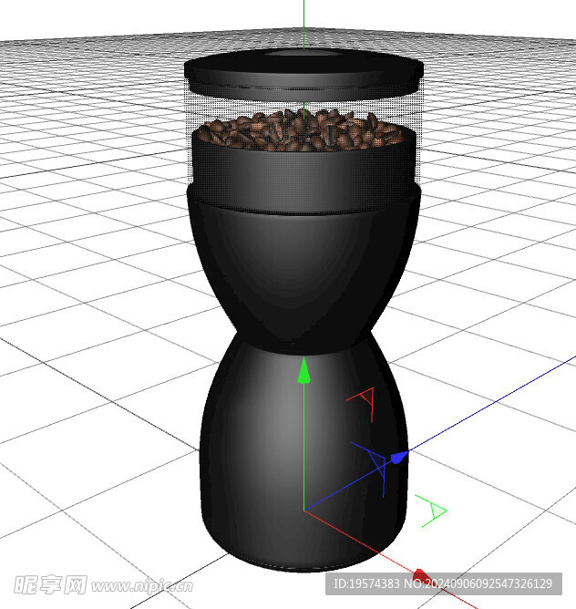 C4D模型 咖啡机