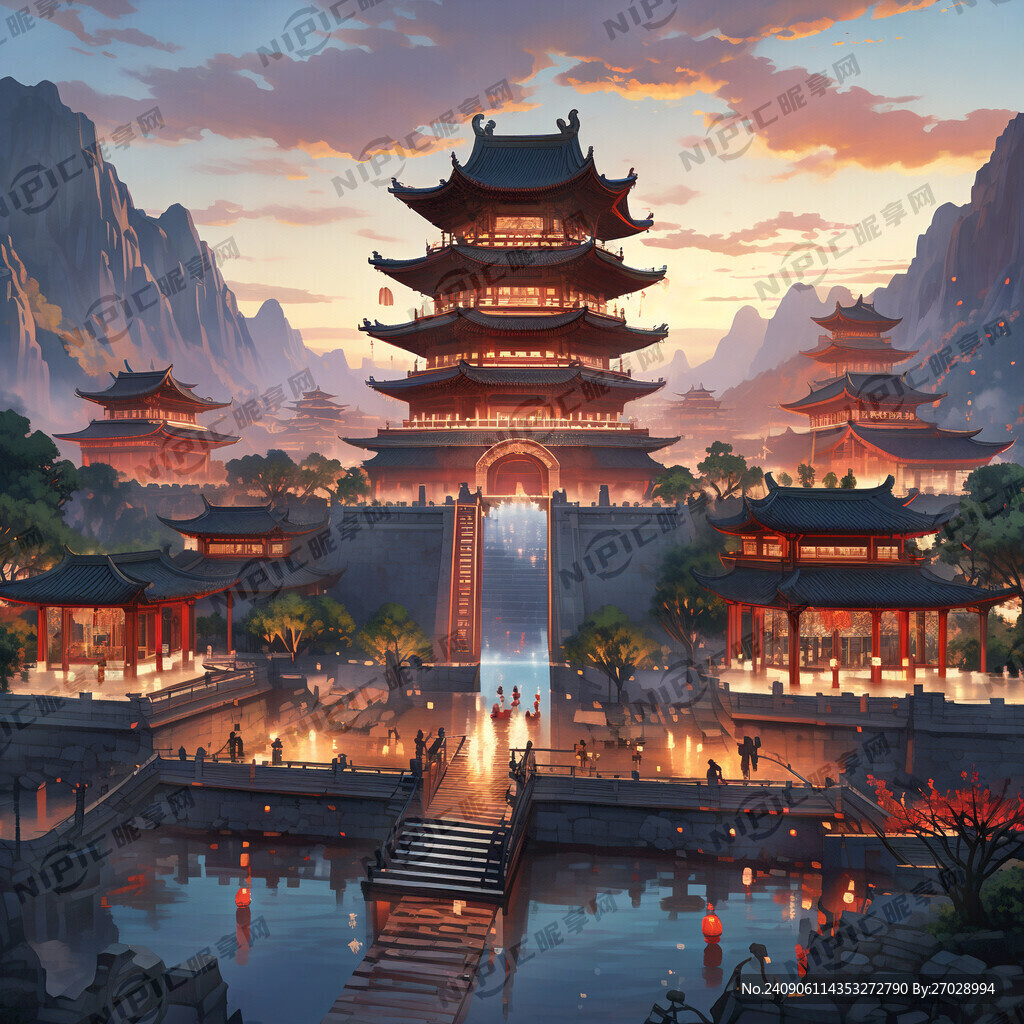 洛阳丽景门 古建筑