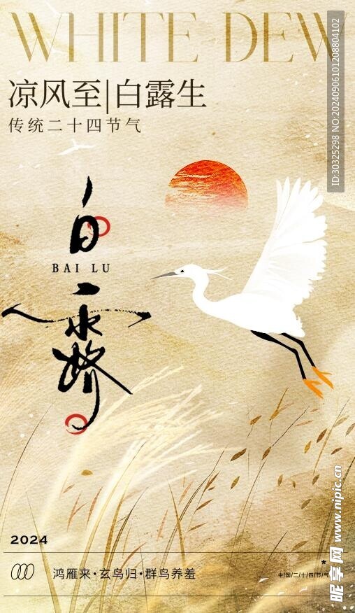 白露海报