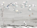 花鸟山水图