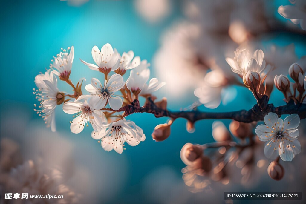 樱花梅花花瓣图片