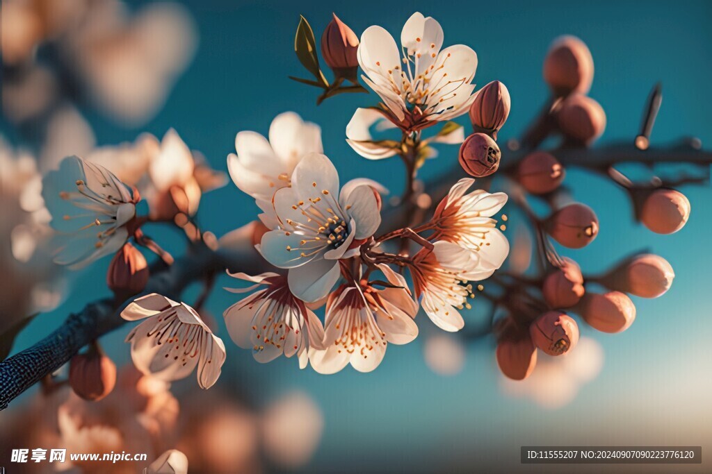 樱花梅花花瓣图片