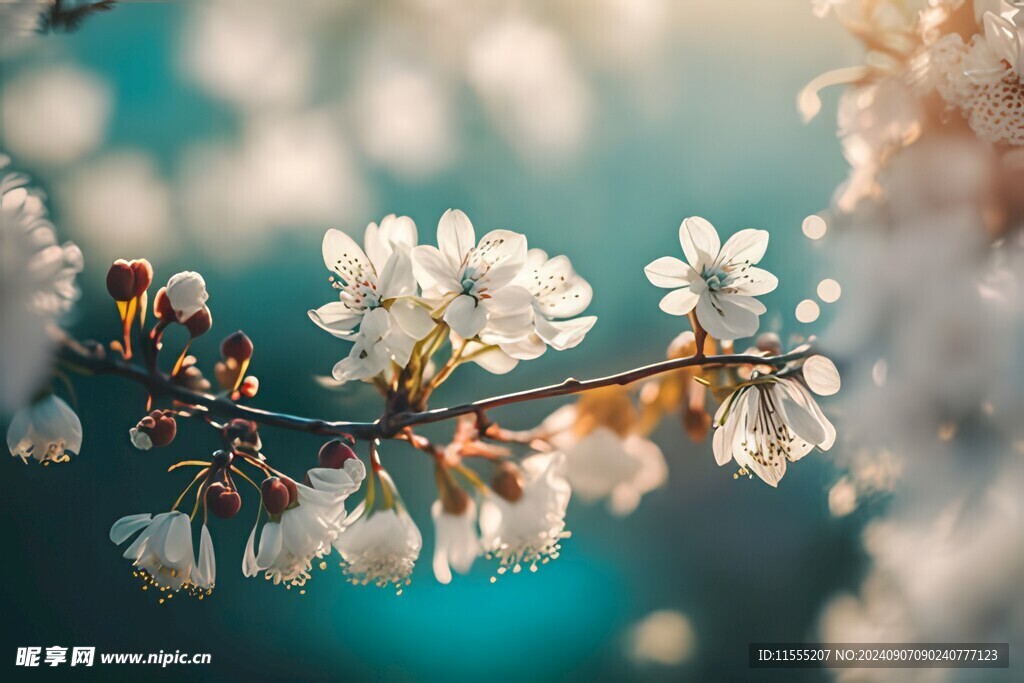 樱花梅花花瓣图片