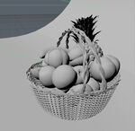 C4D模型 篮子