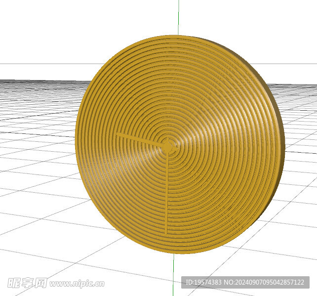 C4D模型 钟表