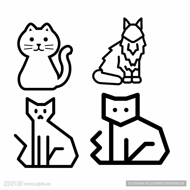 矢量猫咪