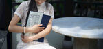 休闲的女孩 
