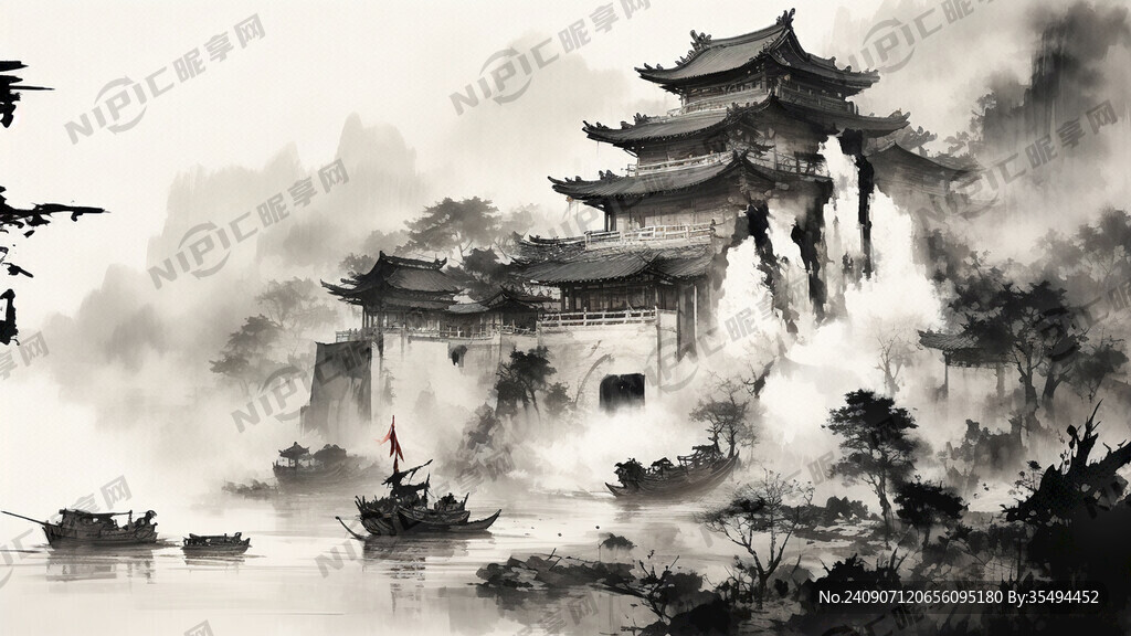 防中国古画清明上河图