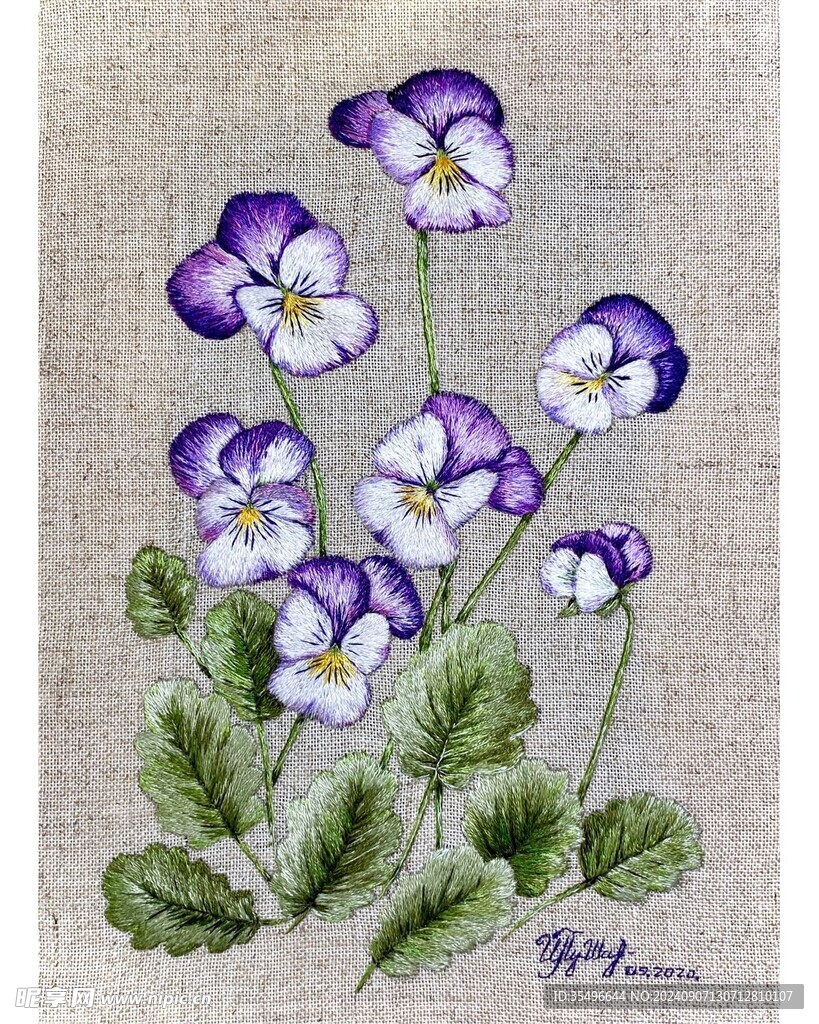 绣花