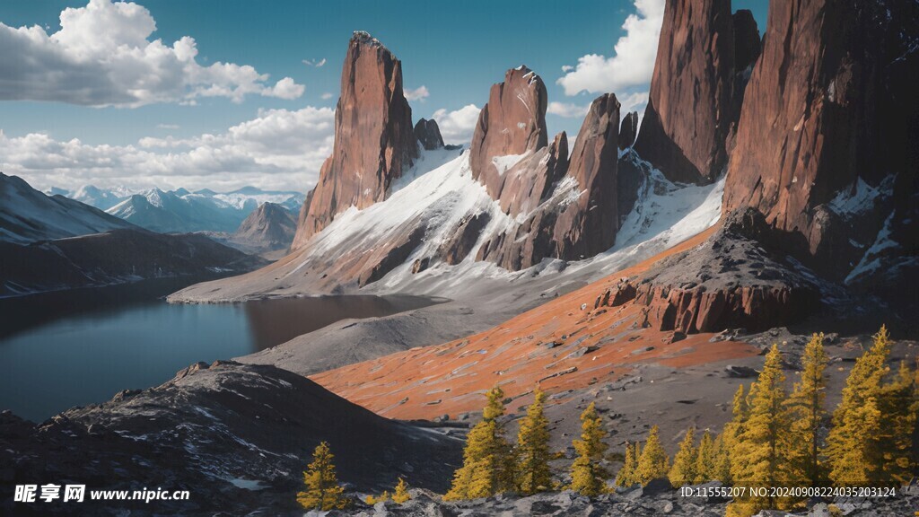 奇妙全景山草花峡谷惊人美景