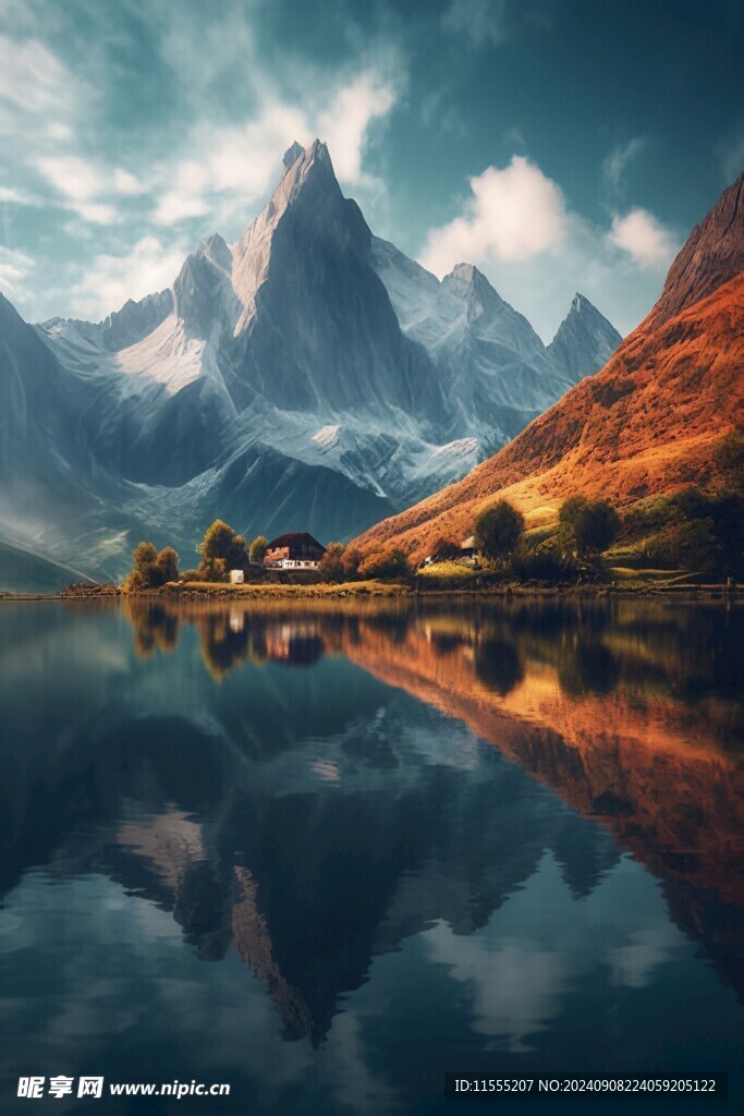 奇妙全景山草花峡谷惊人美景