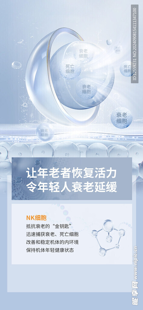 干细胞成分海报
