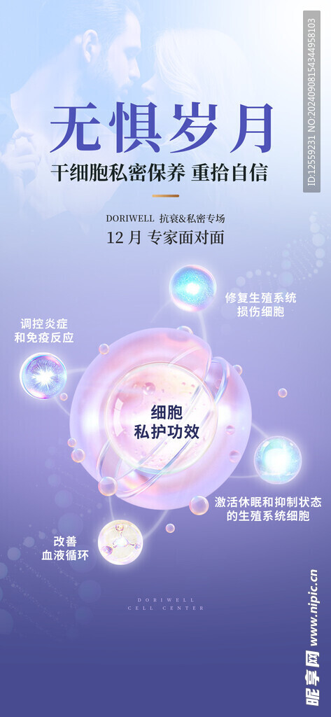 干细胞成分海报
