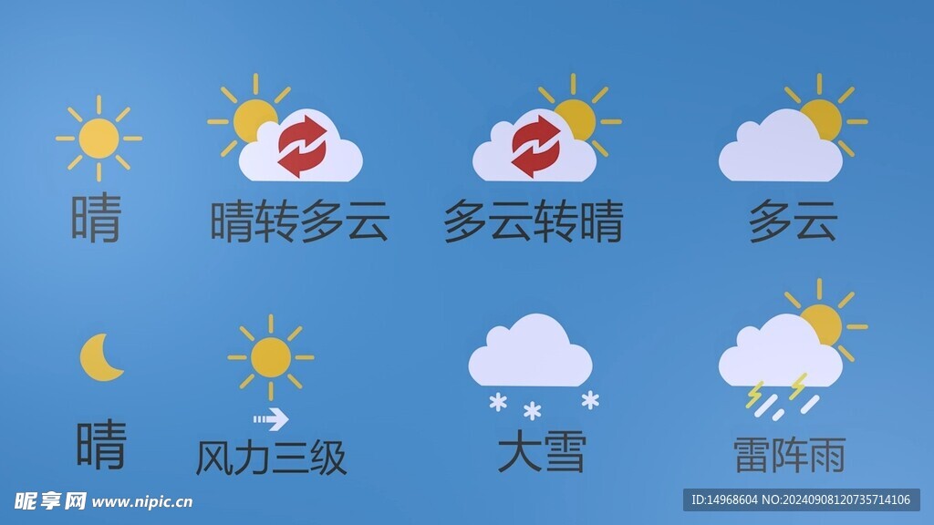 天气图标