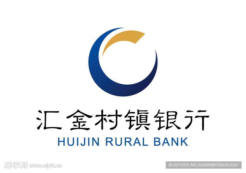 汇金村镇银行 LOGO 标志