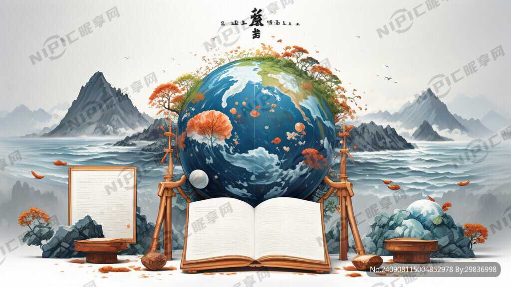 生成一张有关历史 地理 海洋