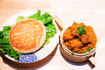 小酥肉夹馍