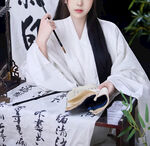 休闲的女孩 