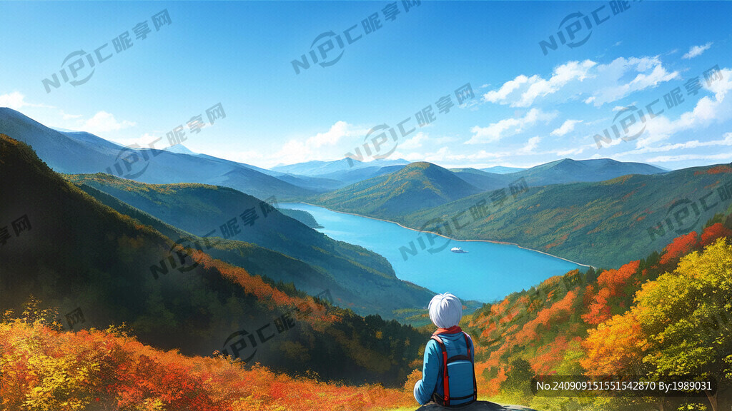国庆背景