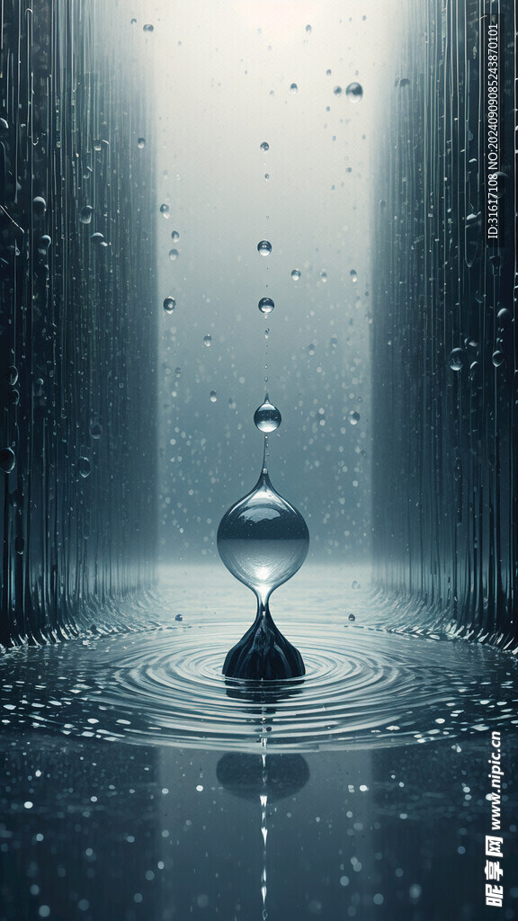 水滴背景