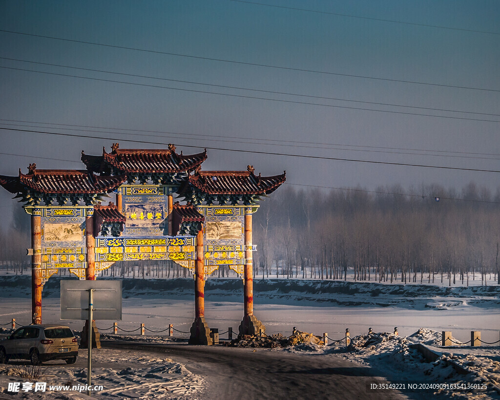 兰西东林寺风景