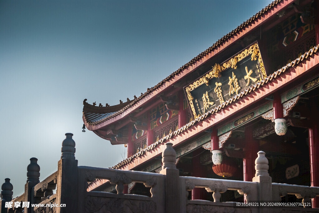 兰西东林寺风景