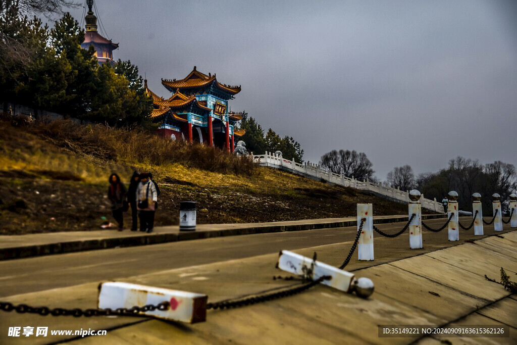 兰西东林寺风景