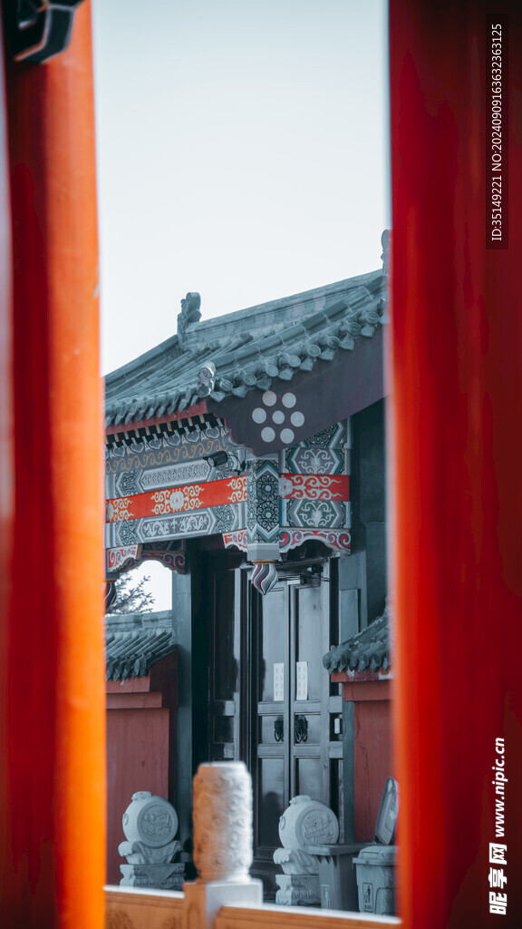 兰西东林寺风景