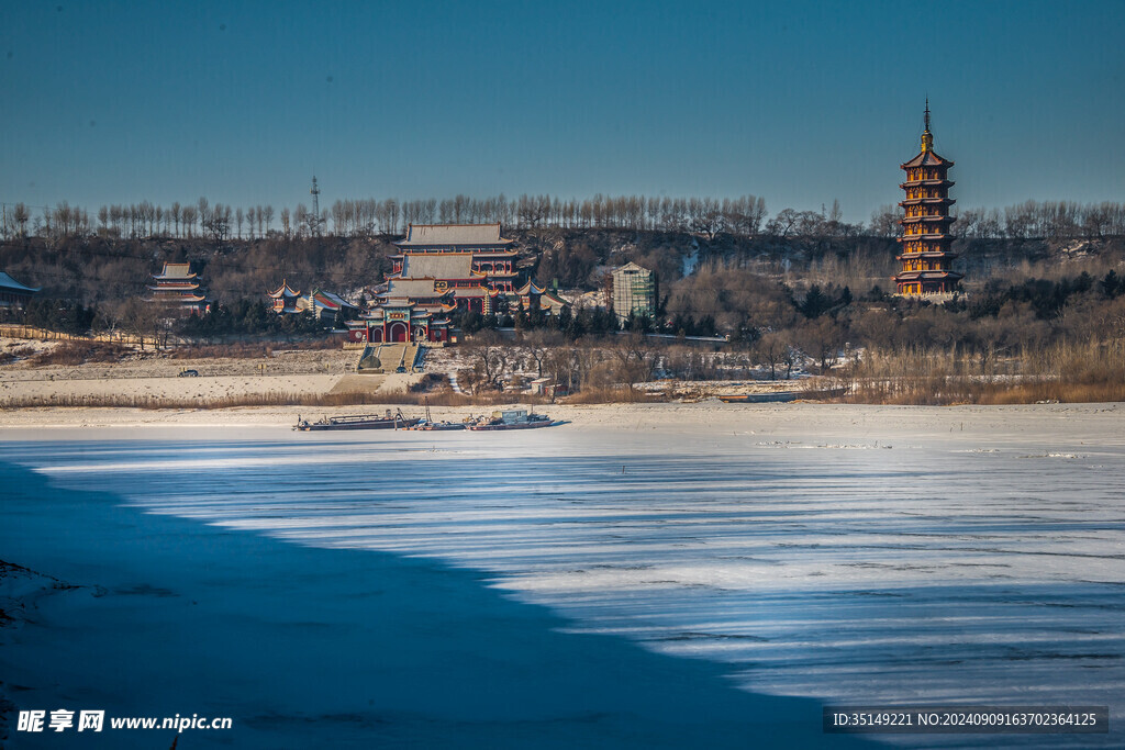 兰西东林寺风景