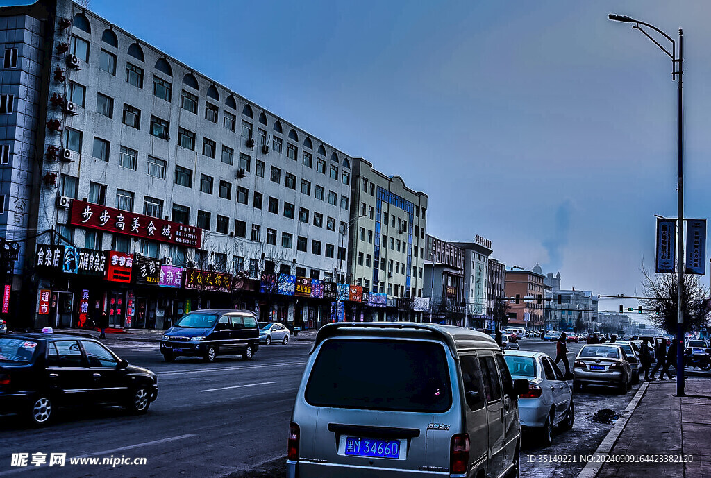 兰西街道风景