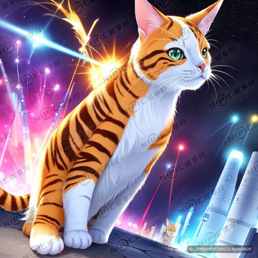 猫 狗 兔 火星 派对