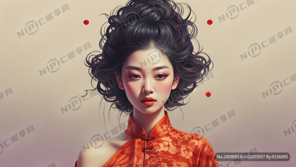 九紫离火运 女性海报 简约大气
