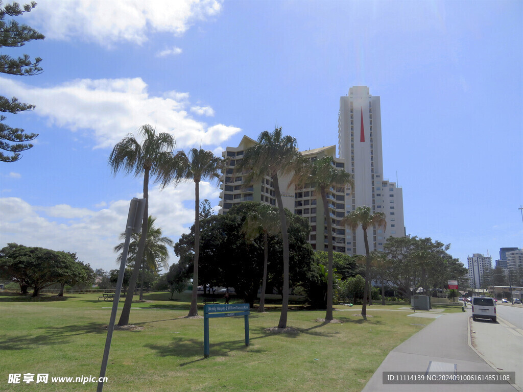 黄金海岸城市风景